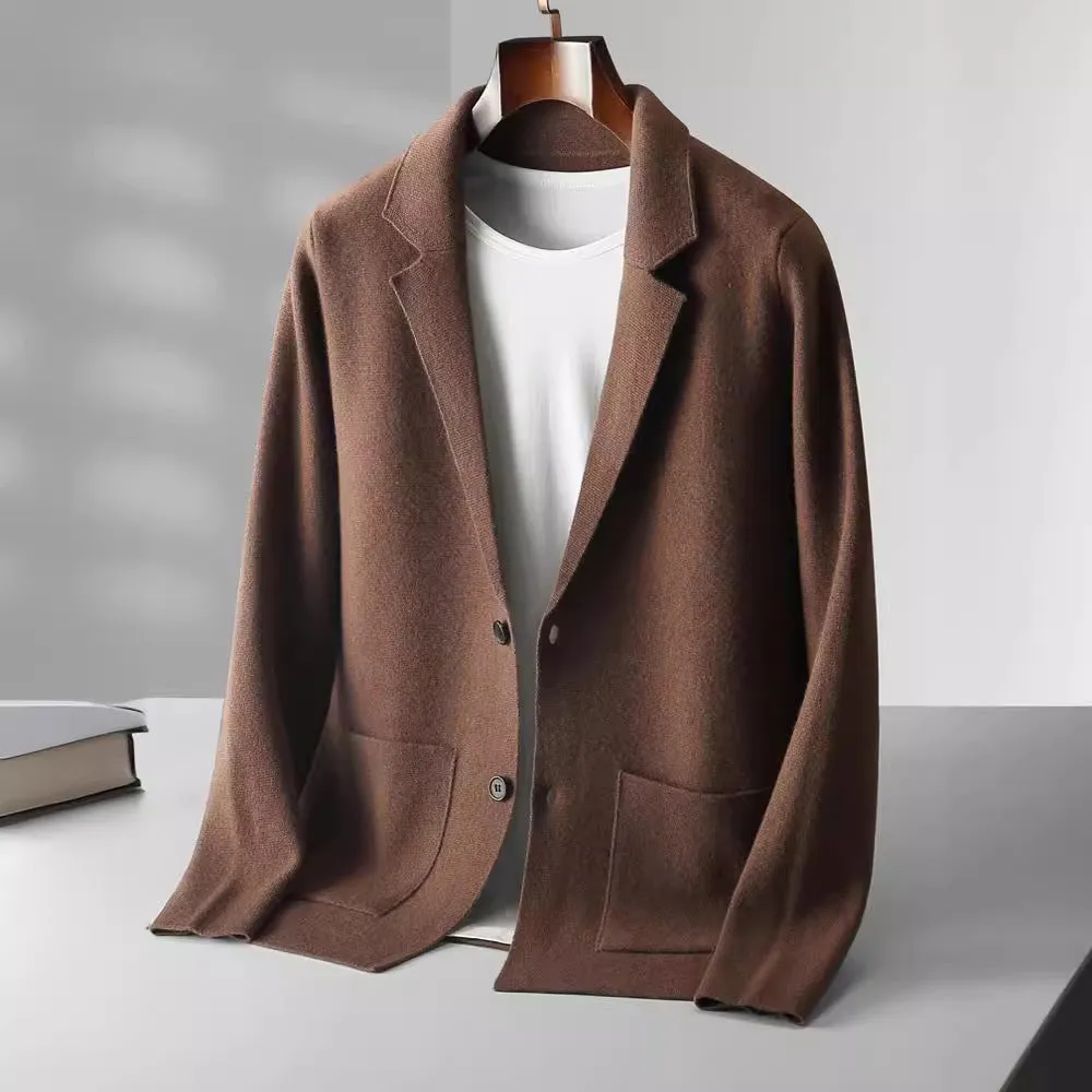 Düsseldorf Men's Cashmere Cardigan Sweater