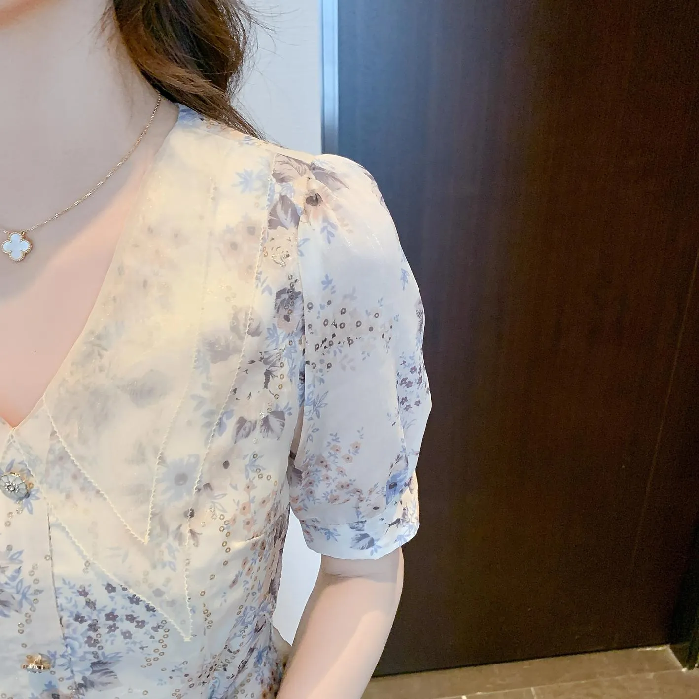 Elegant Belted-waisted Dress for Holiday Wear