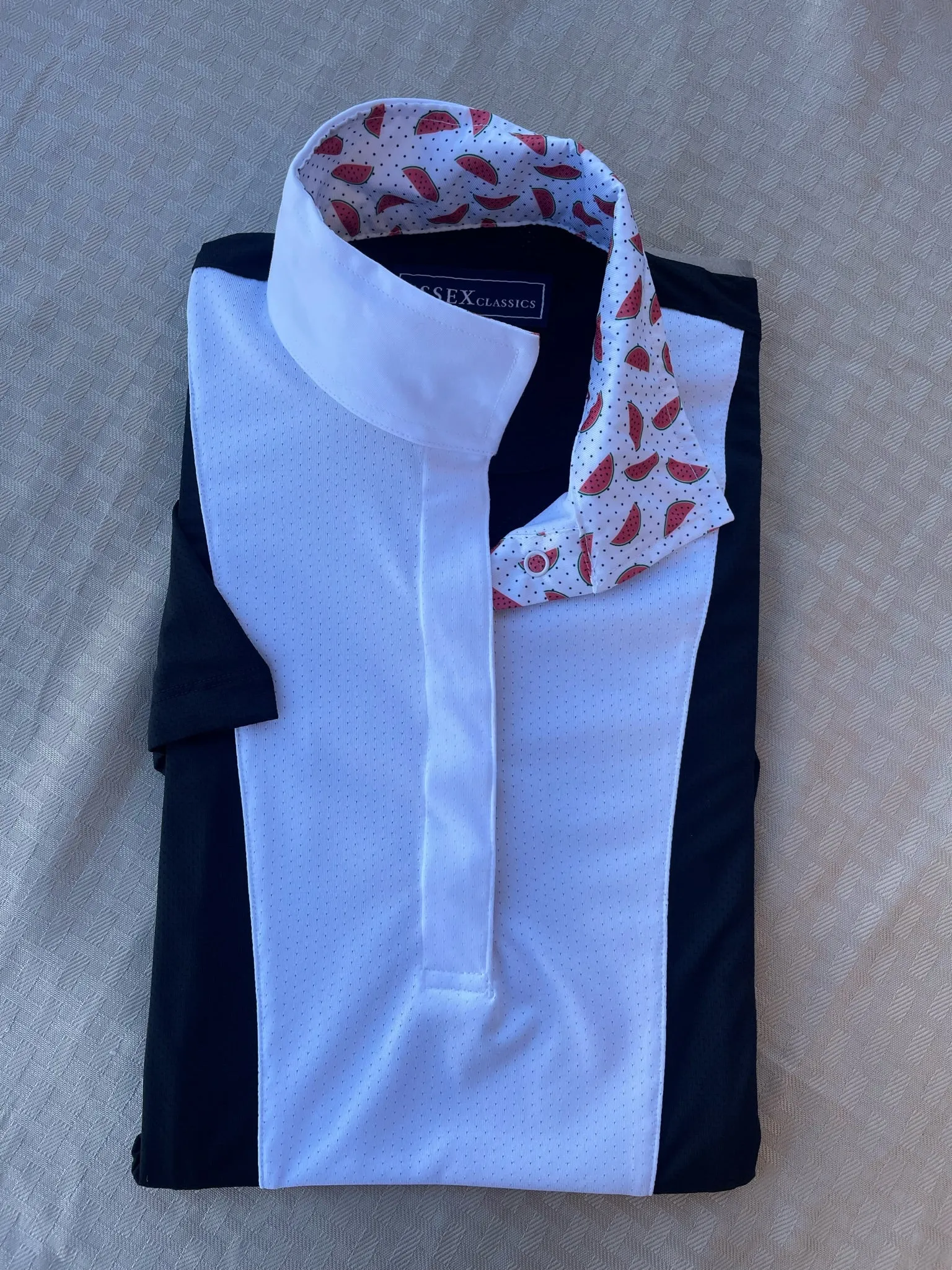 Essex Classics Luna Colorblock Short Sleeve Shirt