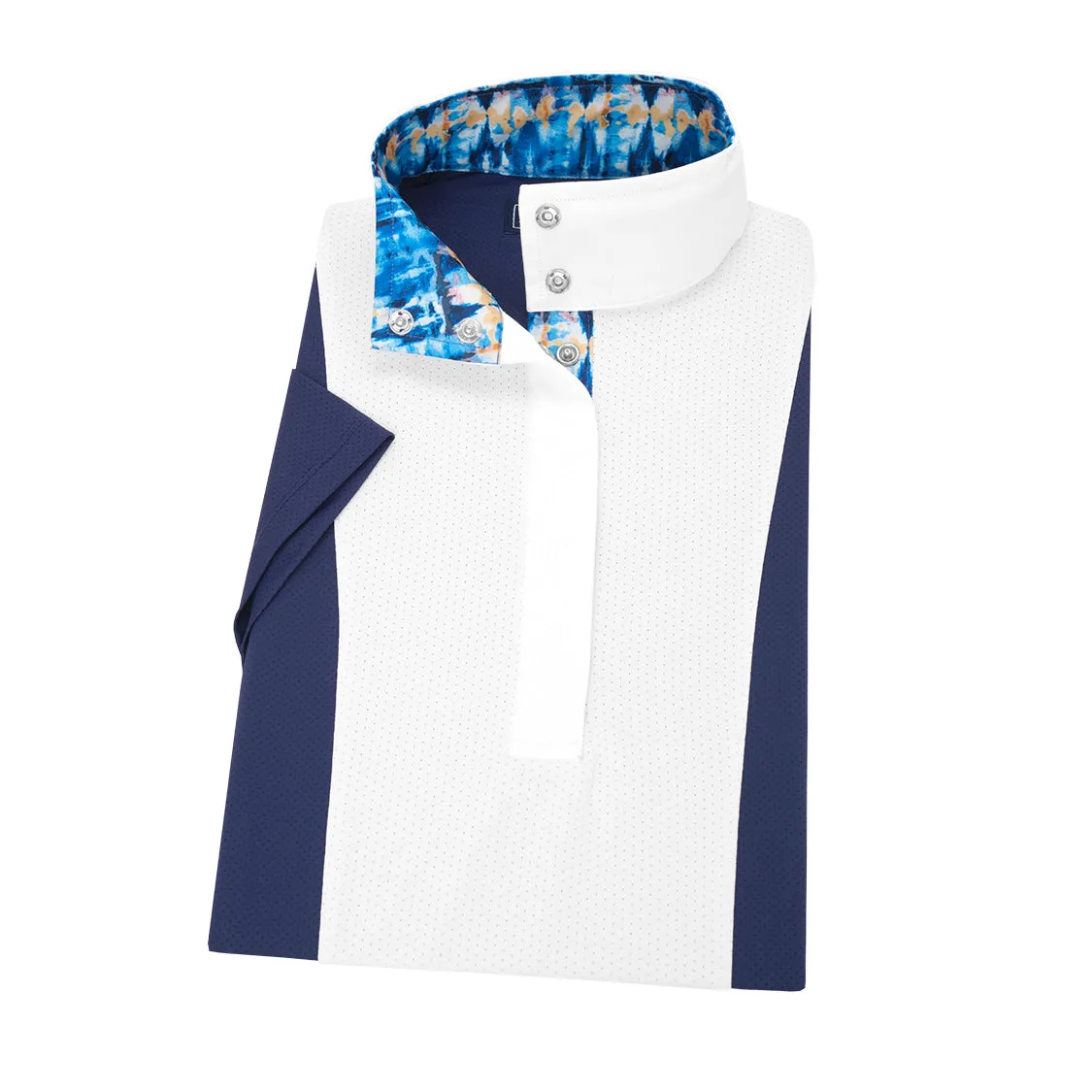 Essex Classics Luna Colorblock Short Sleeve Shirt
