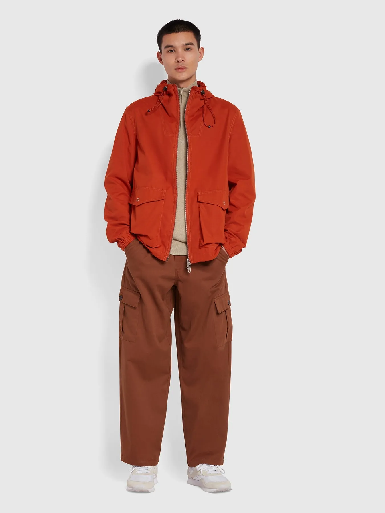 Farah Spike Parka Raw Umber