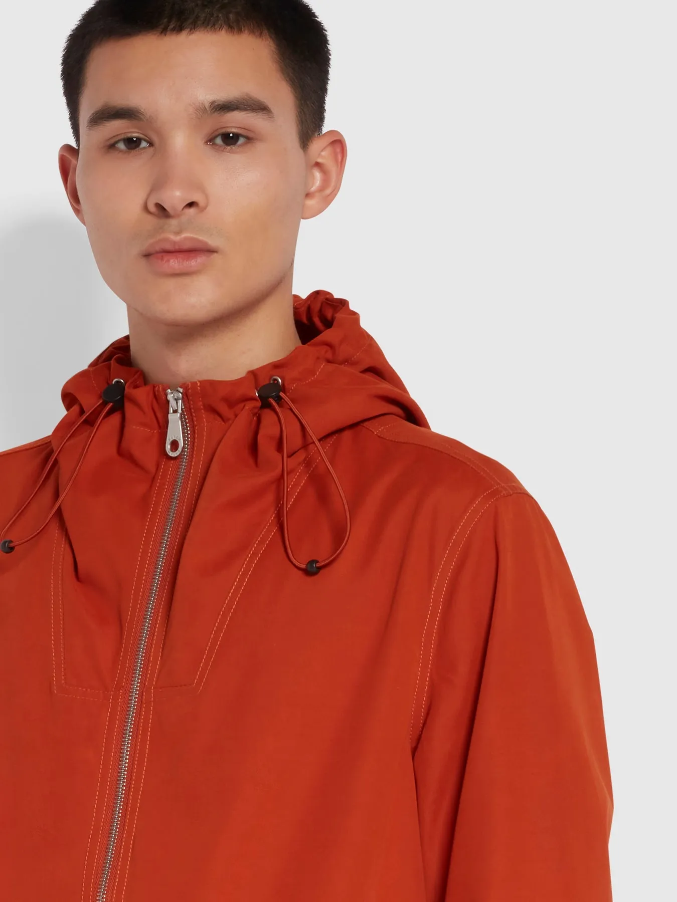 Farah Spike Parka Raw Umber