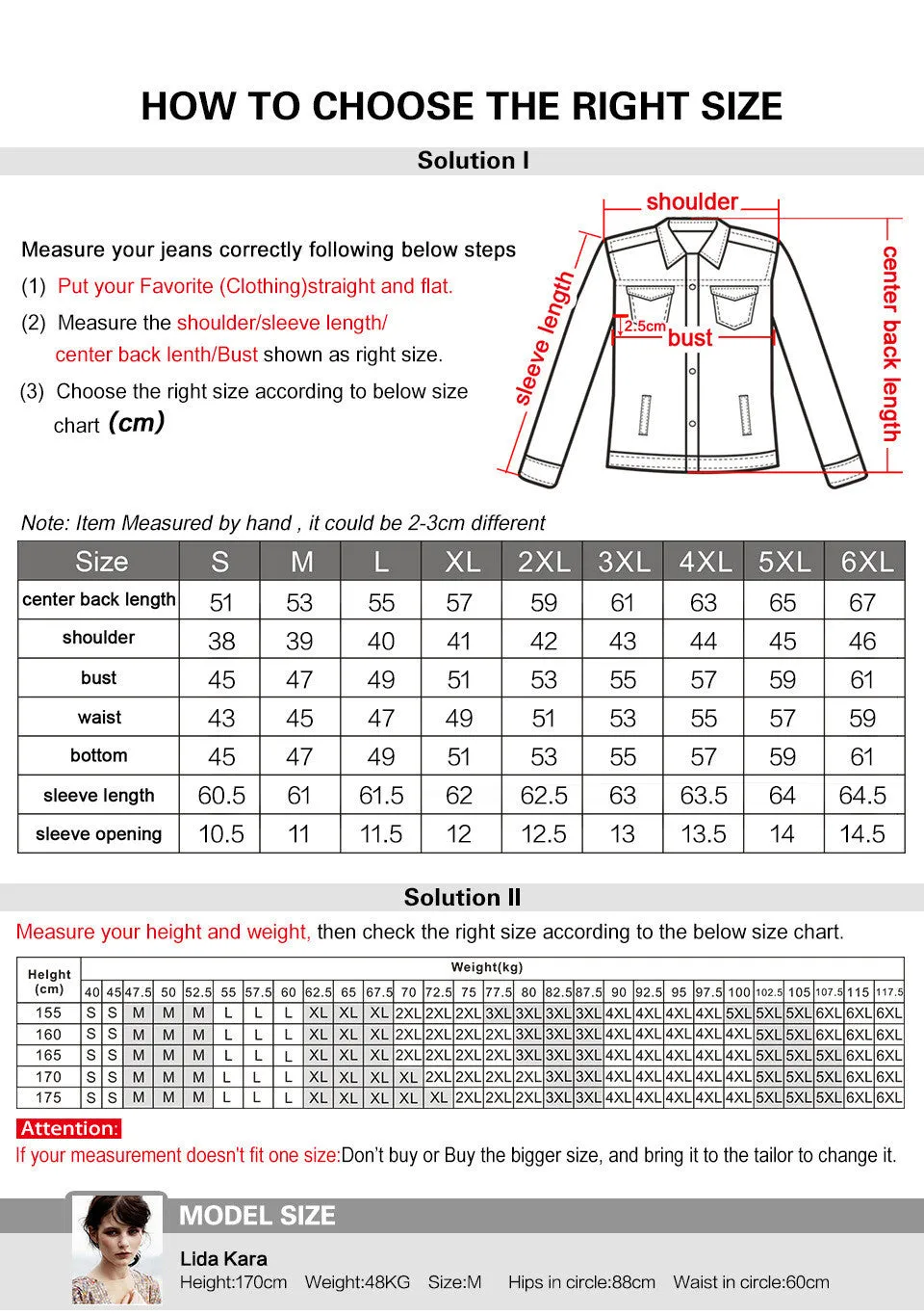 Fashion S 6XL Plus Size Women Solid Blue Cotton Denim Jacket Light Washed woman Collar Long Sleeve jeans Coats