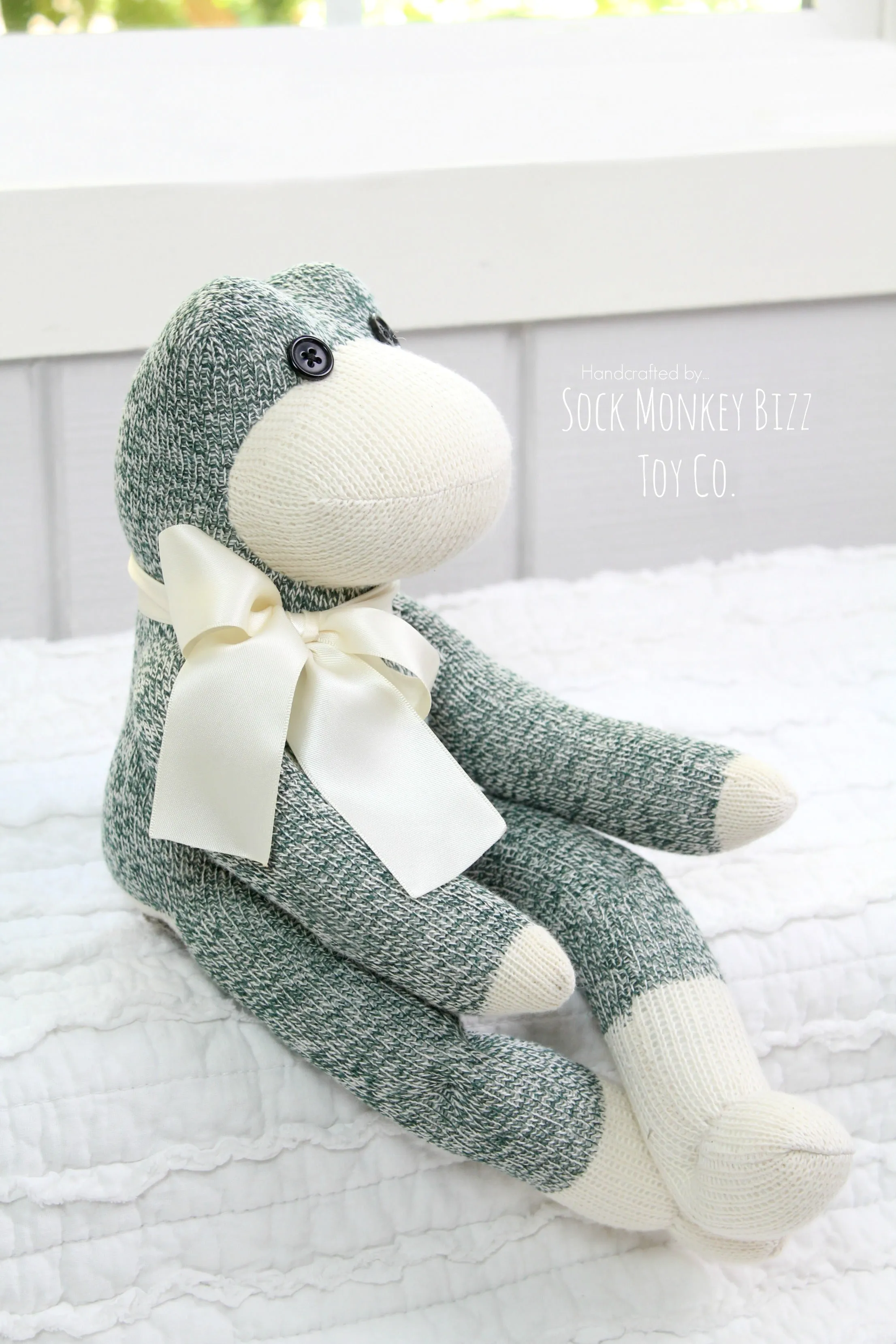 Frog Doll - Handmade Plush Toy