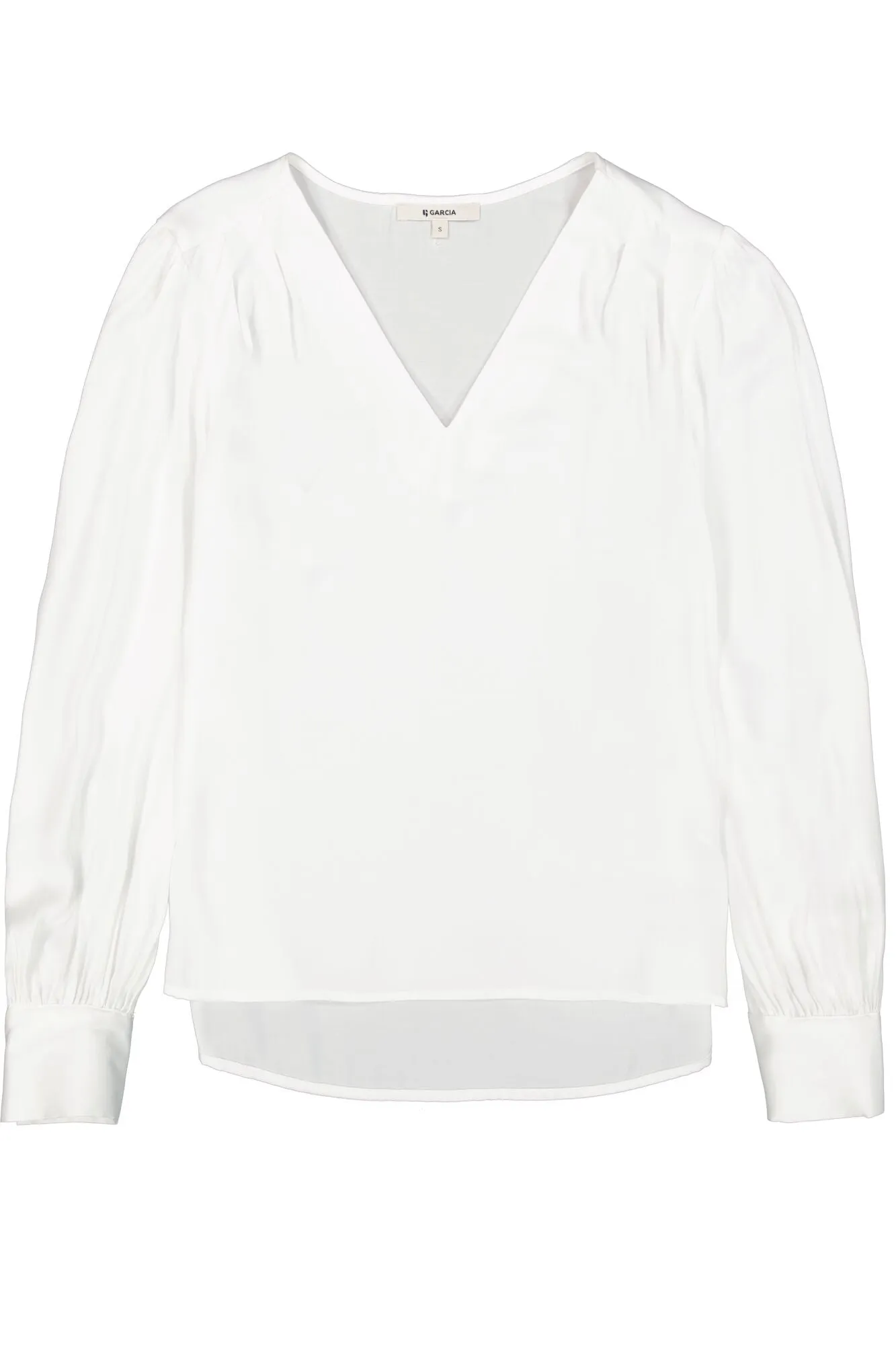 Garcia Jenny Satin Blouse - White
