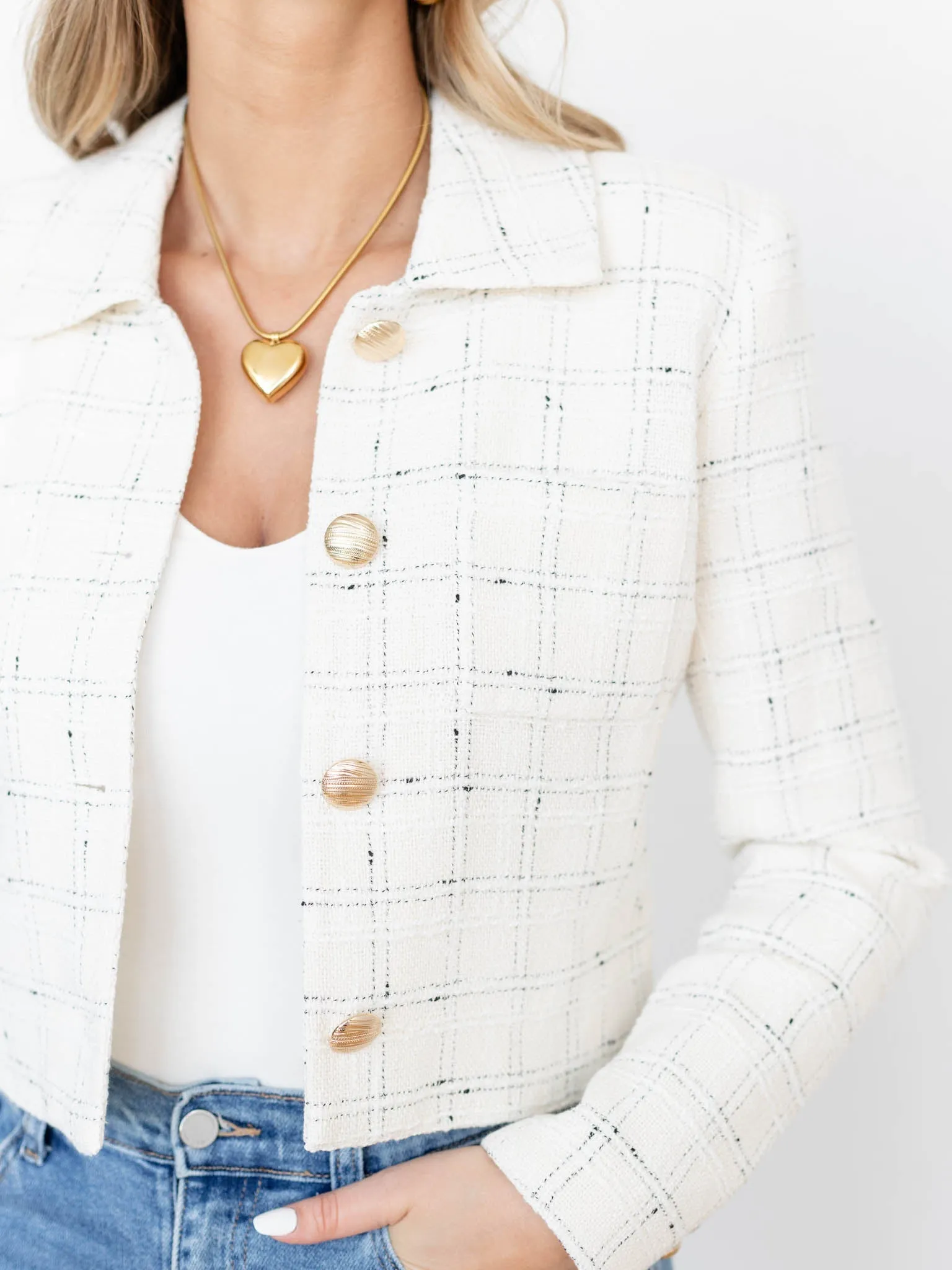 Generation Love Patricia Tweed Jacket