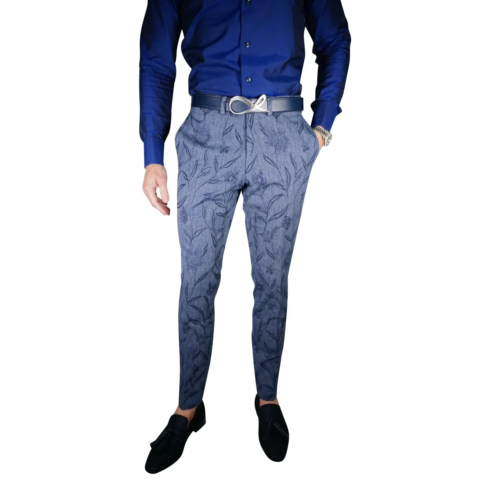 Genziana Denim Trousers