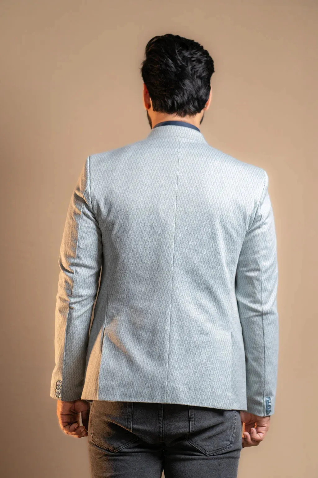 Grey Maze Tweed Blazer