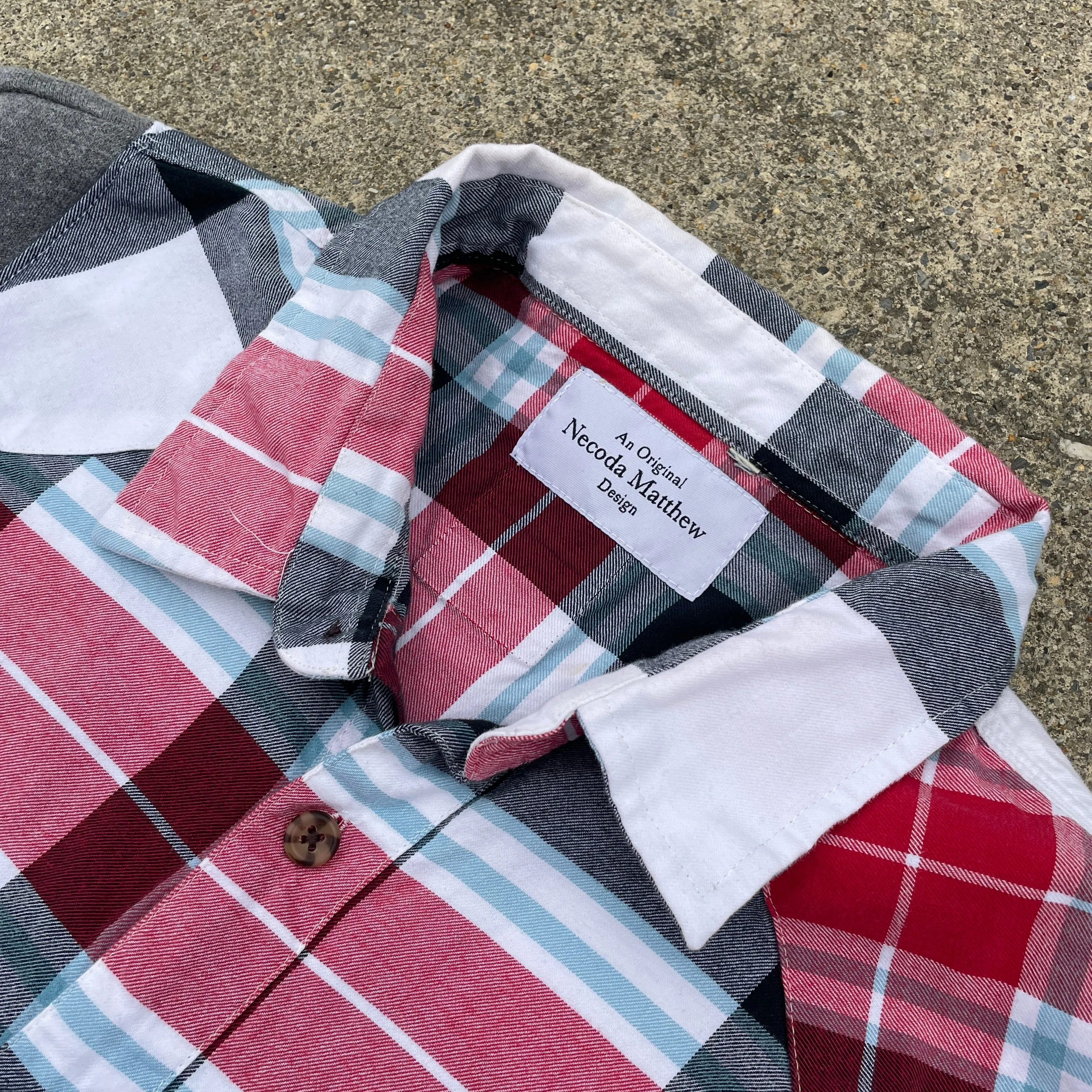 Grey Skies Flannel Sweatshirt Hybrid