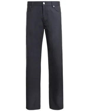 Grey Wool Flannel Pant