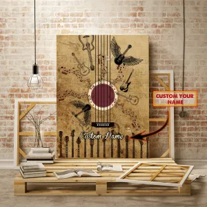 Guitar Lover 2 - Custom Canvas - Vhv-canvas-007