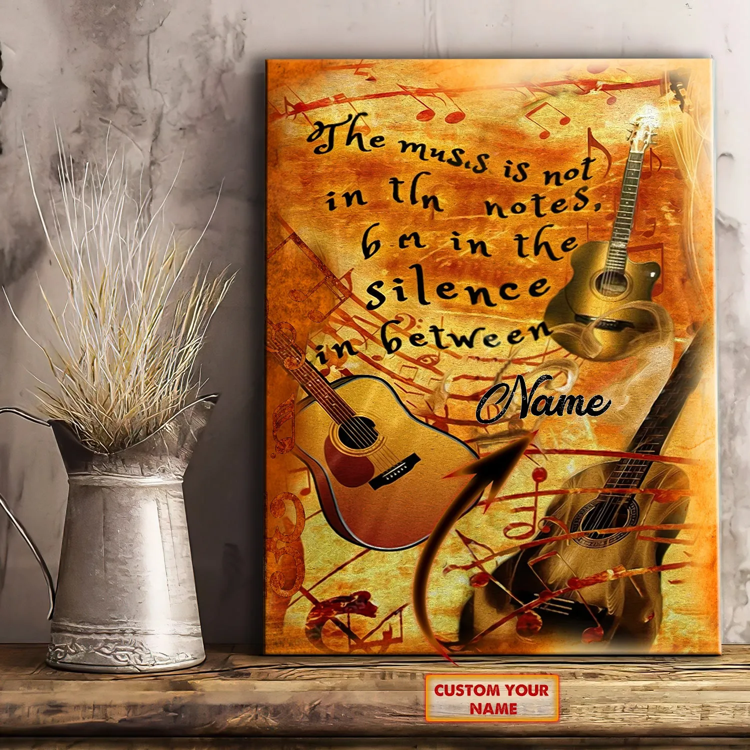 Guitar Lover  - Custom Canvas - Vhv-canvas-006
