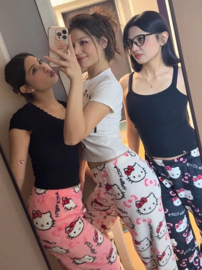 Hello Kitty Flannel Pants