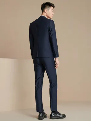 HLA Business Comfortable and Stylish Two-Piece Set Crisp Suit