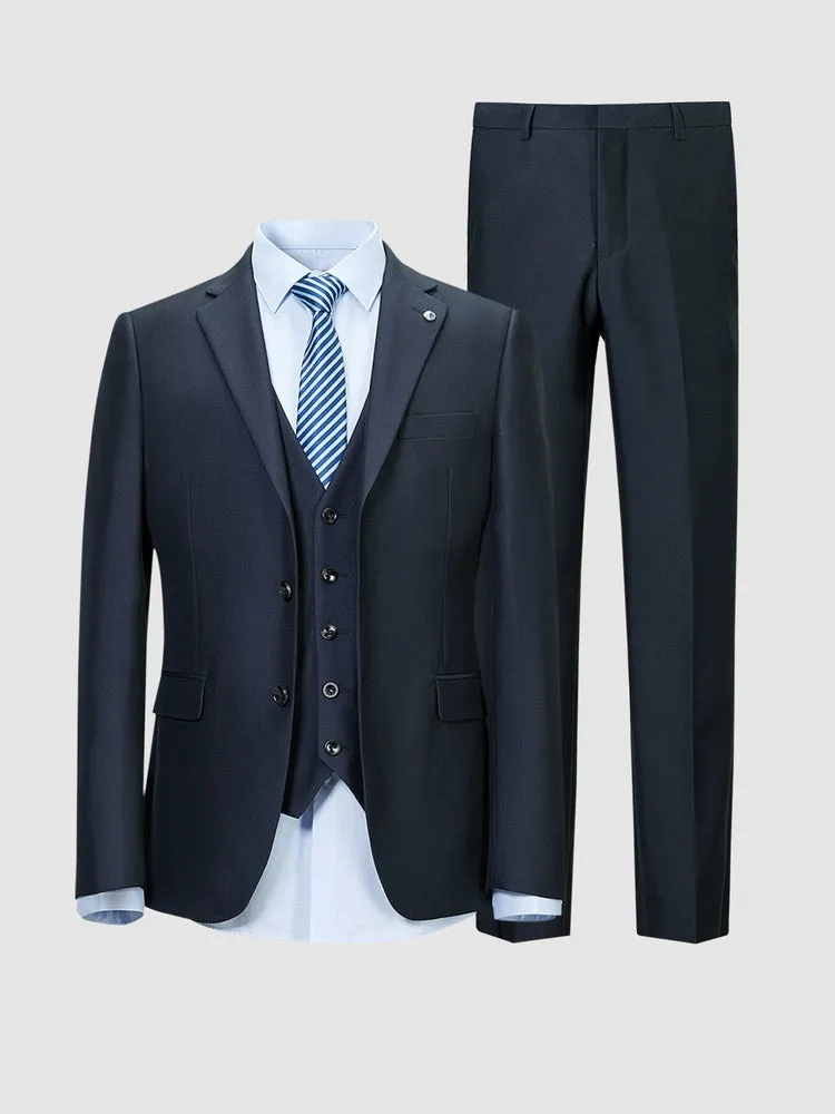 HLA Business Comfortable and Stylish Two-Piece Set Crisp Suit