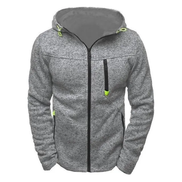 Hoodie Fleece Cardigan Hooded Coat