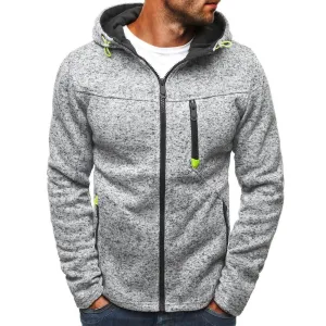 Hoodie Fleece Cardigan Hooded Coat