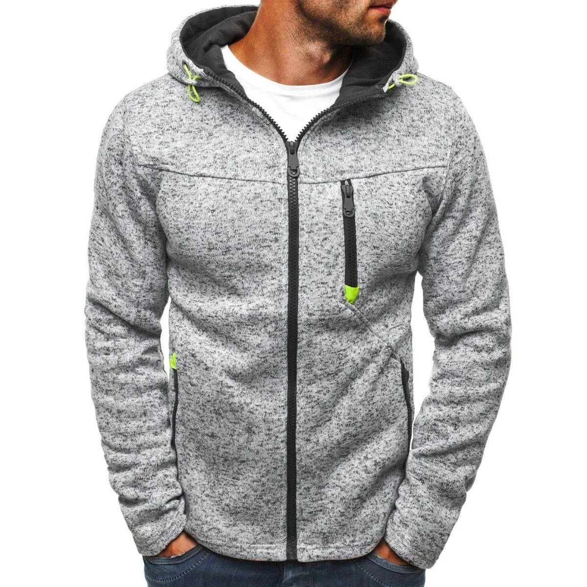 Hoodie Fleece Cardigan Hooded Coat