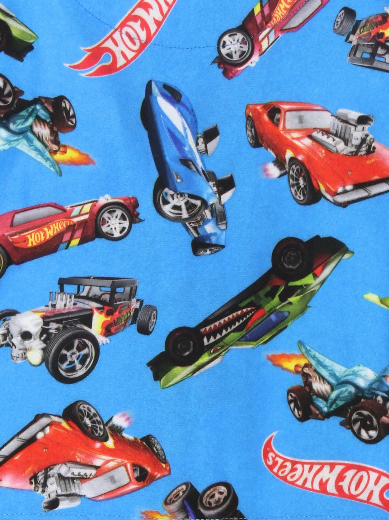 Hot Wheels Racecar Toddler and Boys Flannel Coat Style Pajama Set
