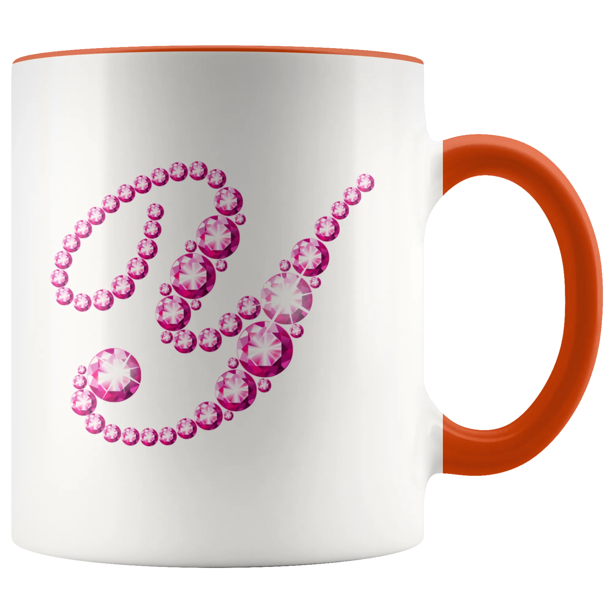 Initial Y | Monogram Coffee Mug | Custom Letter Mug | Bling Style | Initial Letter Cup
