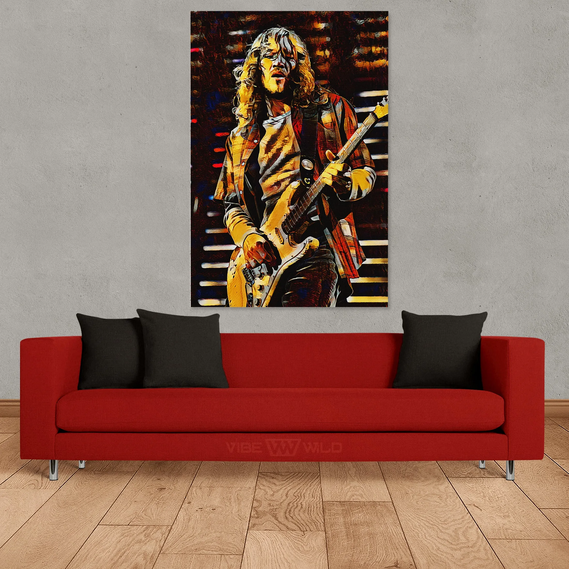 John Frusciante Canvas Art Painting