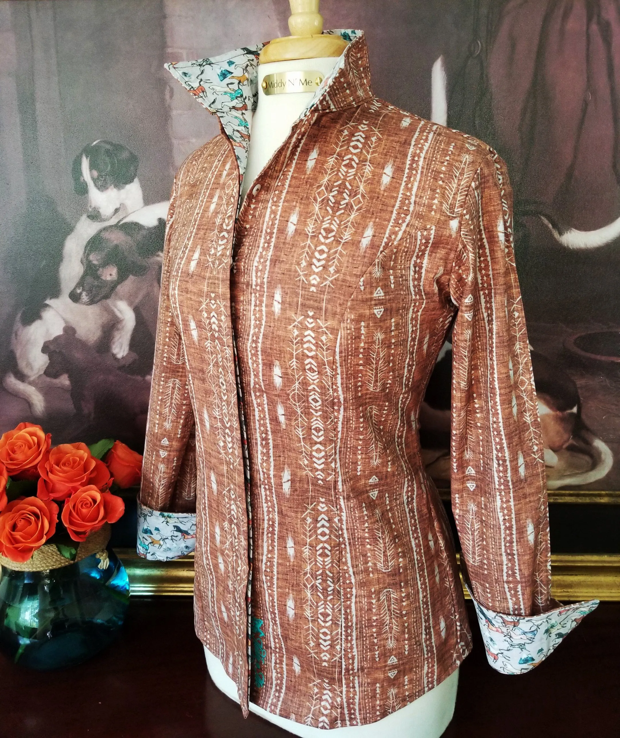 JOSIE SHIRT IN CHESTNUT