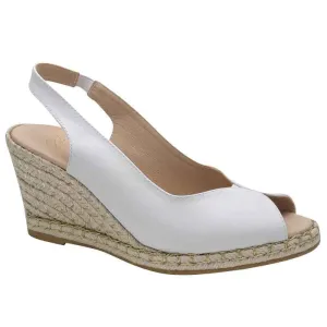Kate Appleby White Wedge Sandal - Tregele