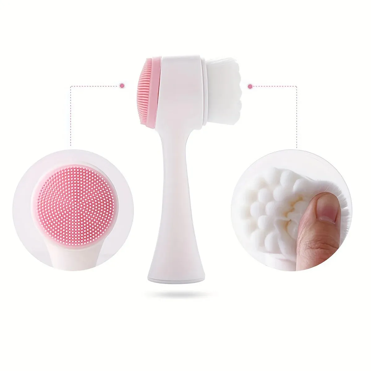 Kawaii Silicone Pet Paw Spa 🐾✨ - Dual-Sided Dog Grooming Brush for Happy Coats & Claws 🐶💖