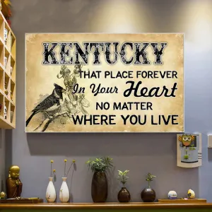 Kentucky That Place Forever In Your Heart Poster