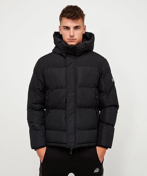Kings Will Dream Peyton Short Puffer Jacket Black