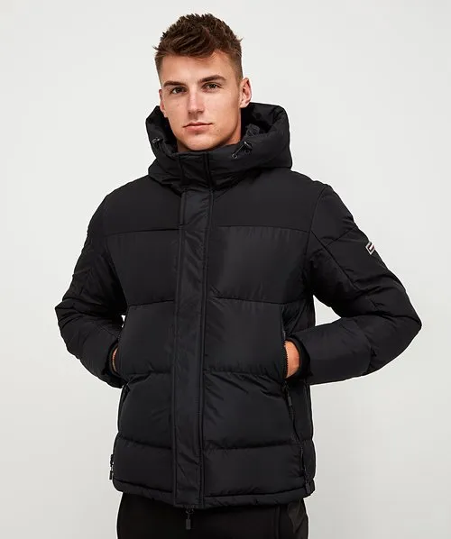 Kings Will Dream Peyton Short Puffer Jacket Black