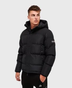 Kings Will Dream Peyton Short Puffer Jacket Black