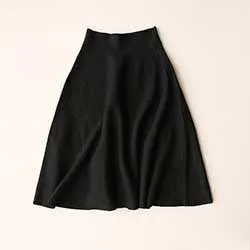Knit Long Skirts Women Wool Mid-Calf Knit Skirt For Women Saia Longa Woolen Umbrella Long Skirts