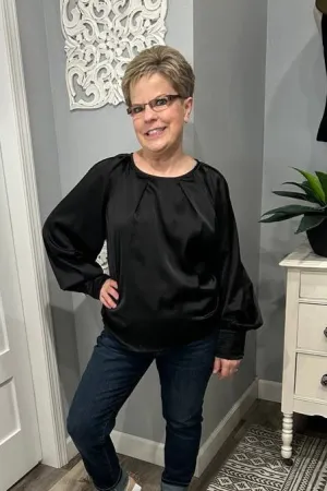 Kyla Satin Blouse