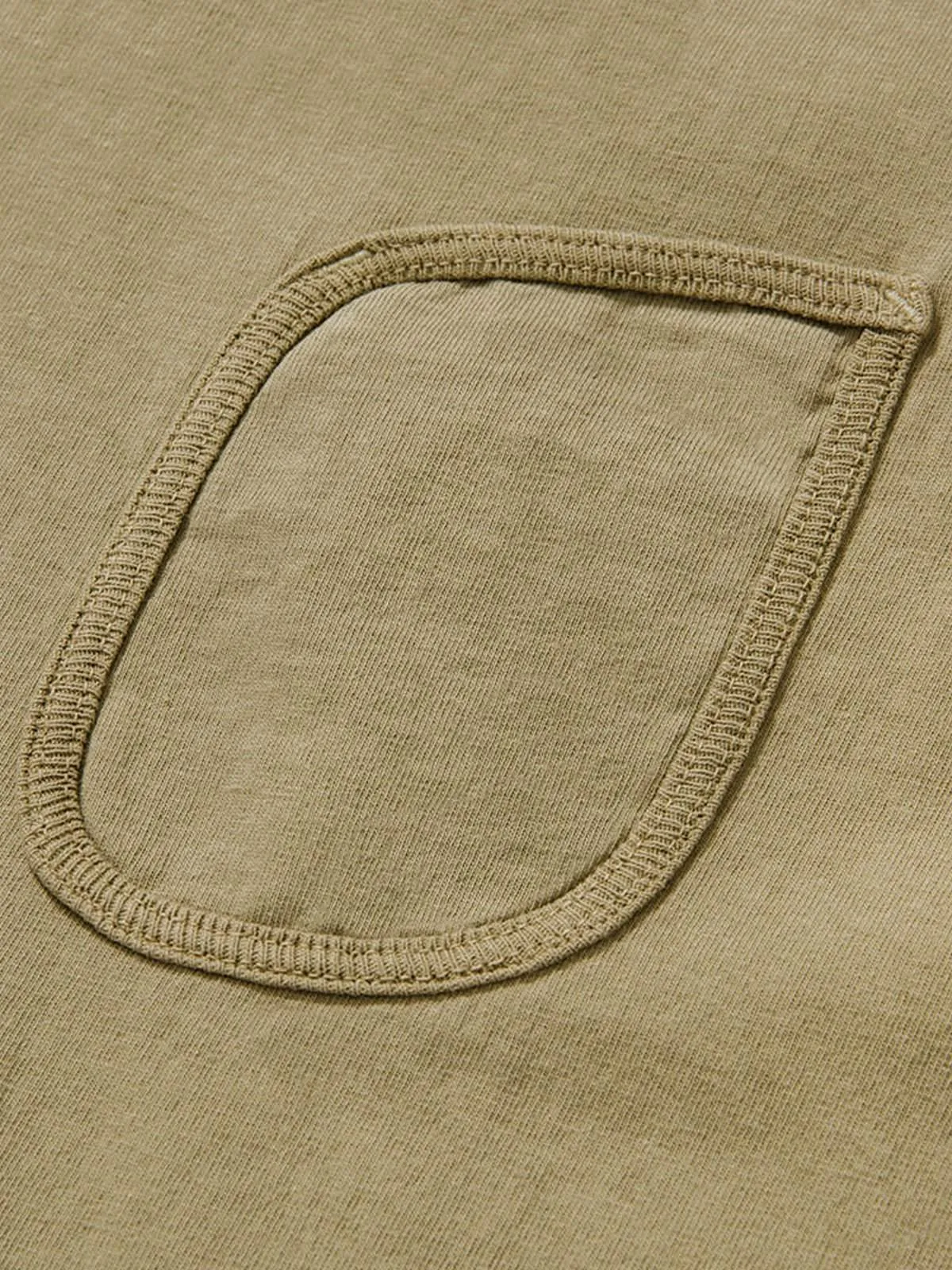 Lady White Co. Clark Pocket Tee Khaki Fog