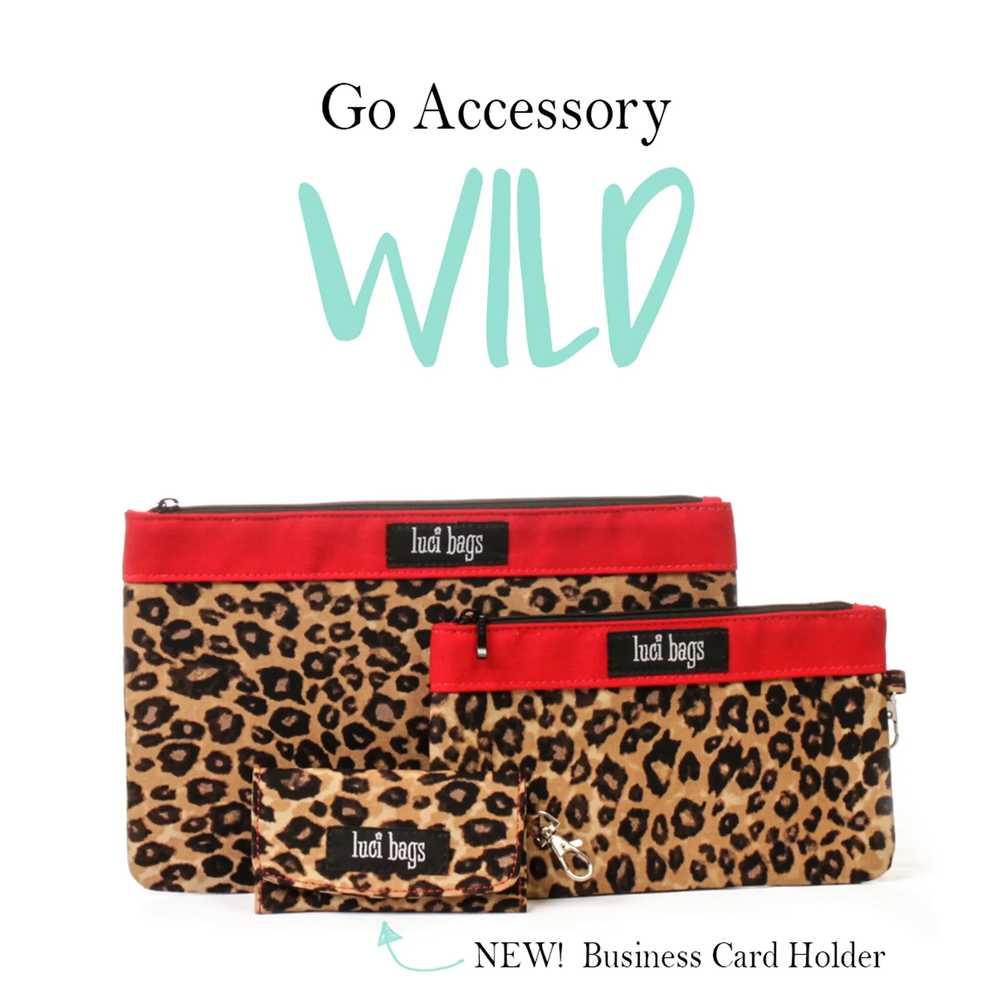 Leopard Card Holder