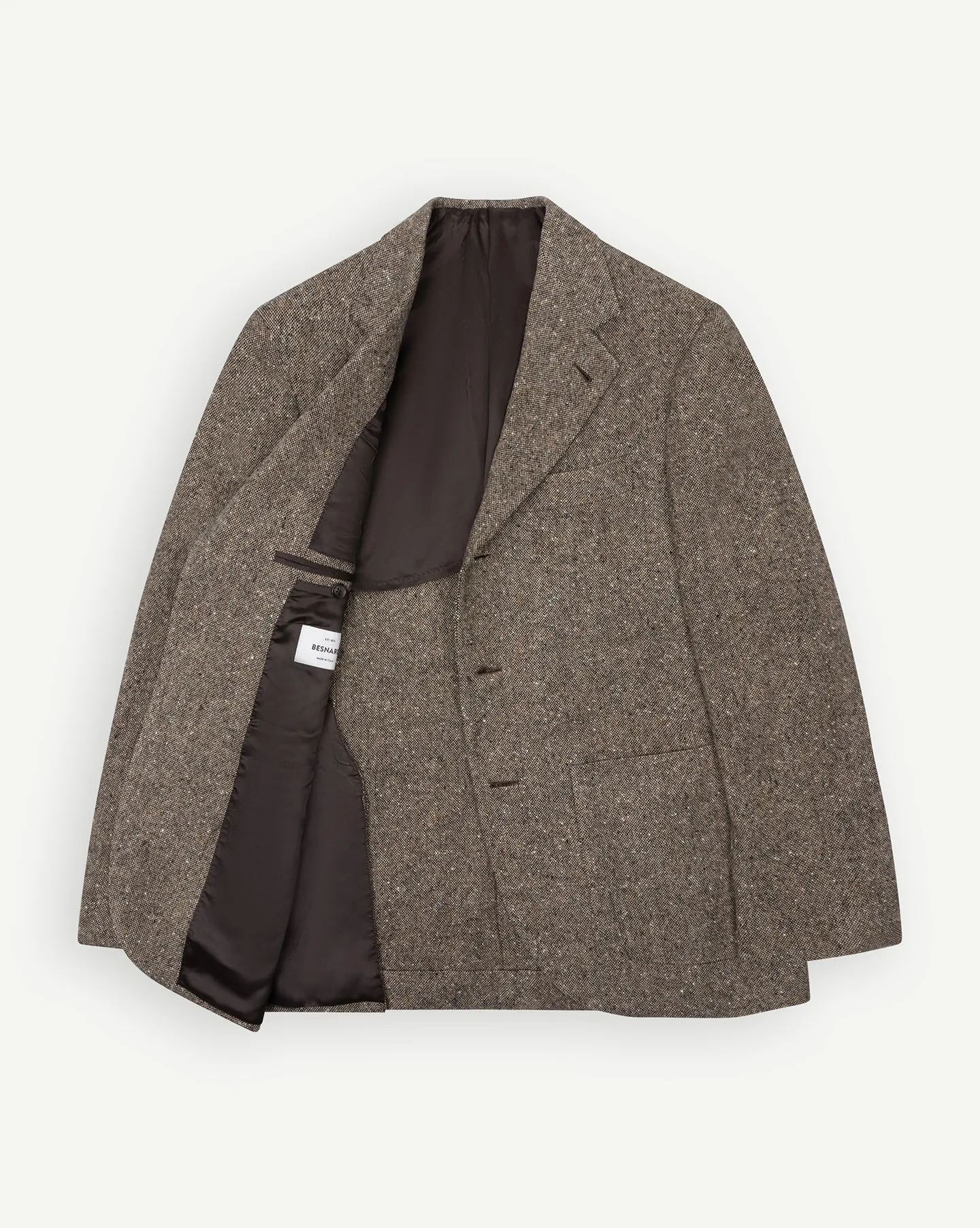 Light Brown Donegal Tweed Sport Coat