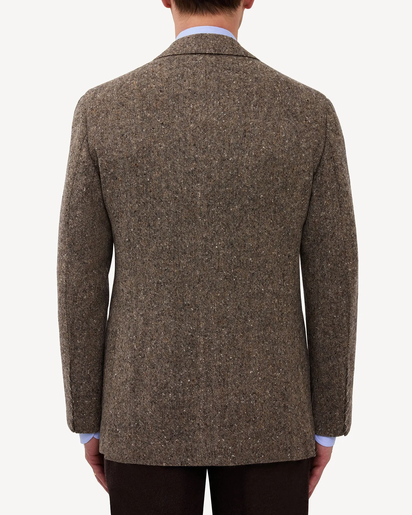 Light Brown Donegal Tweed Sport Coat