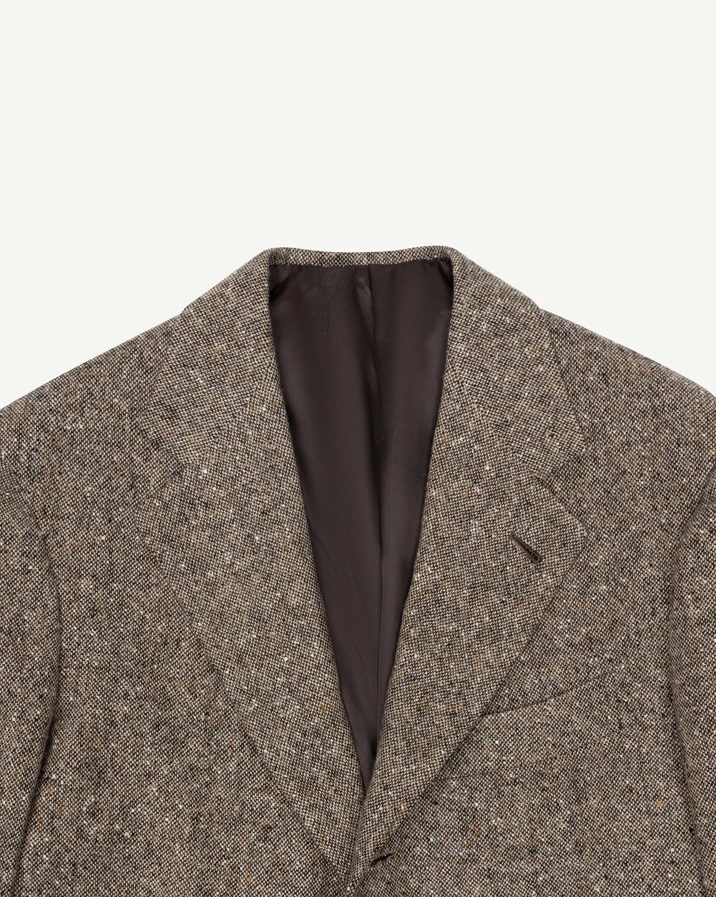 Light Brown Donegal Tweed Sport Coat