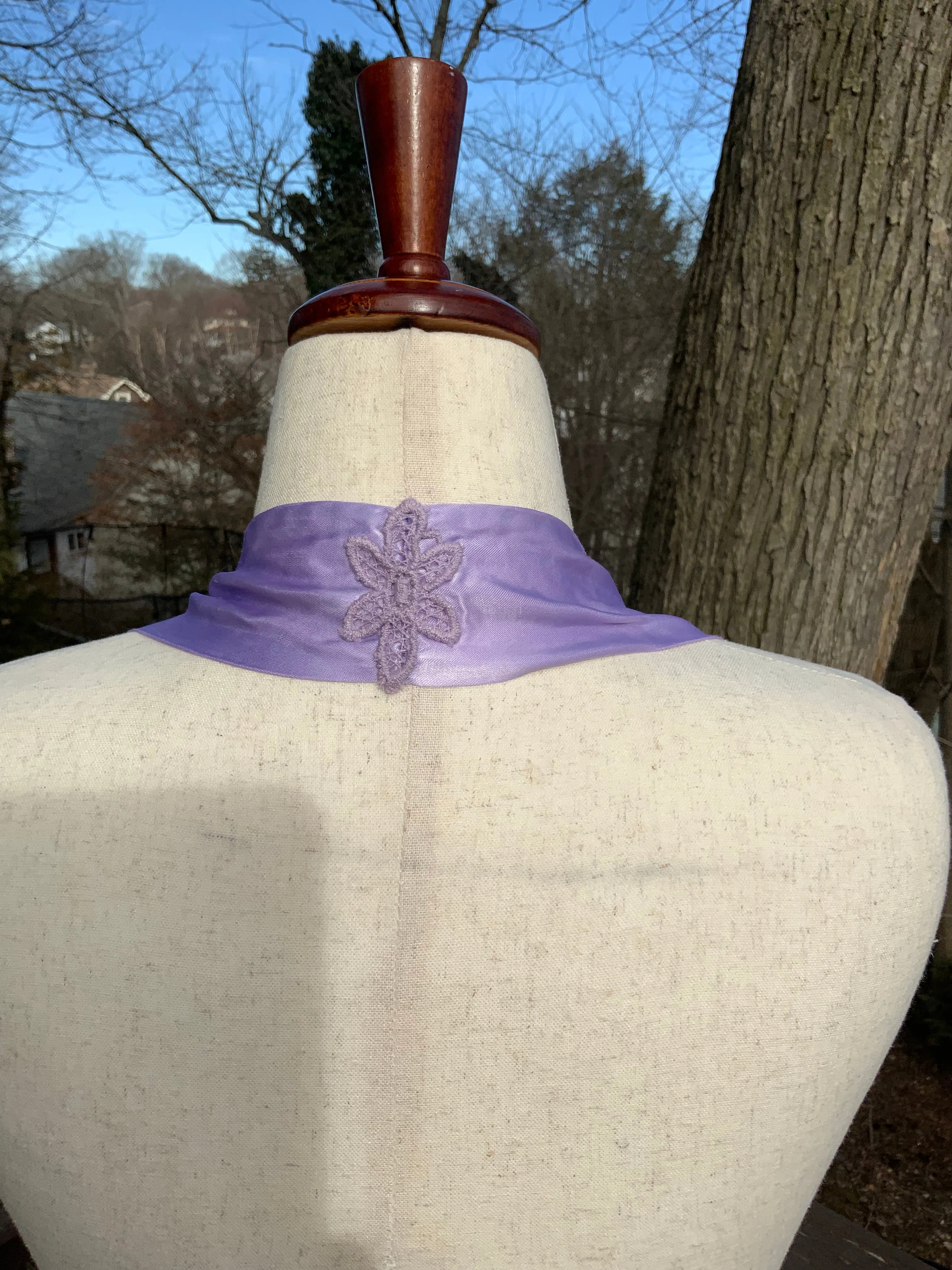 Lilac Satin Dress - 40s - 40L