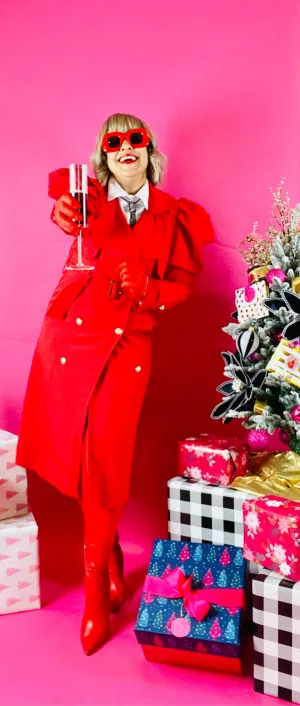 Long blazer coat