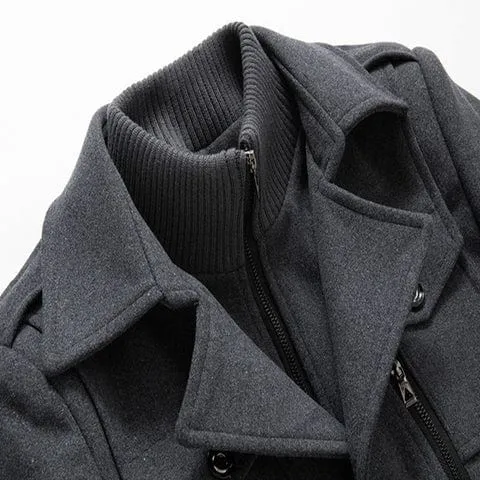 Longline Coat – Tailored Fit – Elegant Winter Style