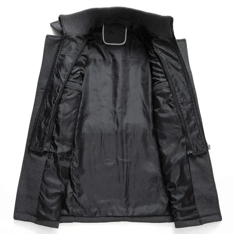 Longline Coat – Tailored Fit – Elegant Winter Style