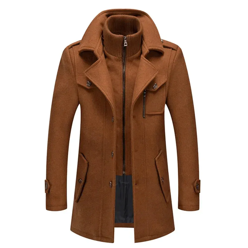 Longline Coat – Tailored Fit – Elegant Winter Style