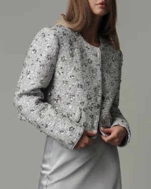 Luna Glimmer Sequin Jacket