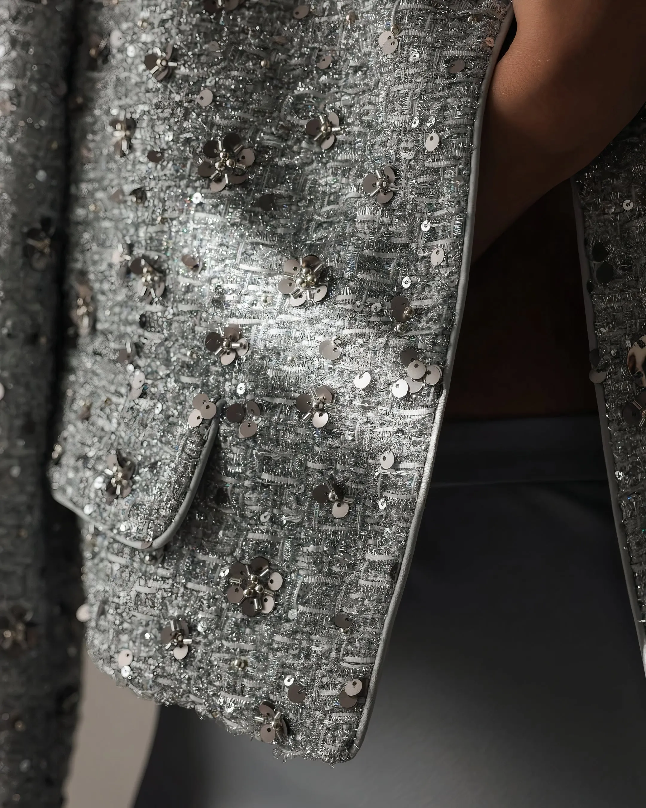 Luna Glimmer Sequin Jacket