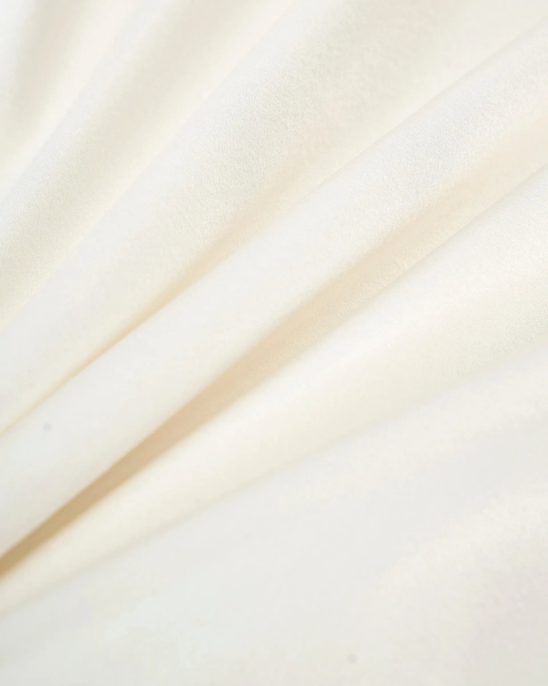 Lustre Satin Double-Layer Blouse
