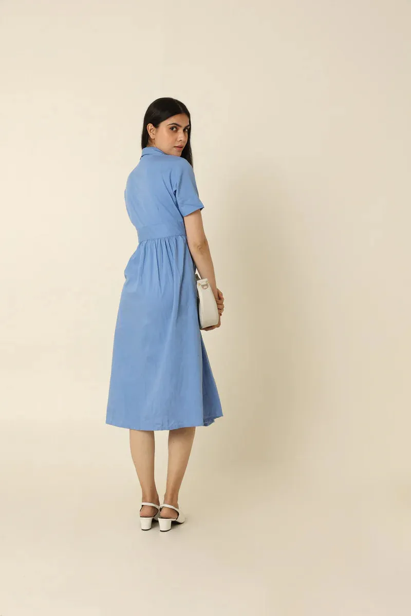 Marbella knot detail dress