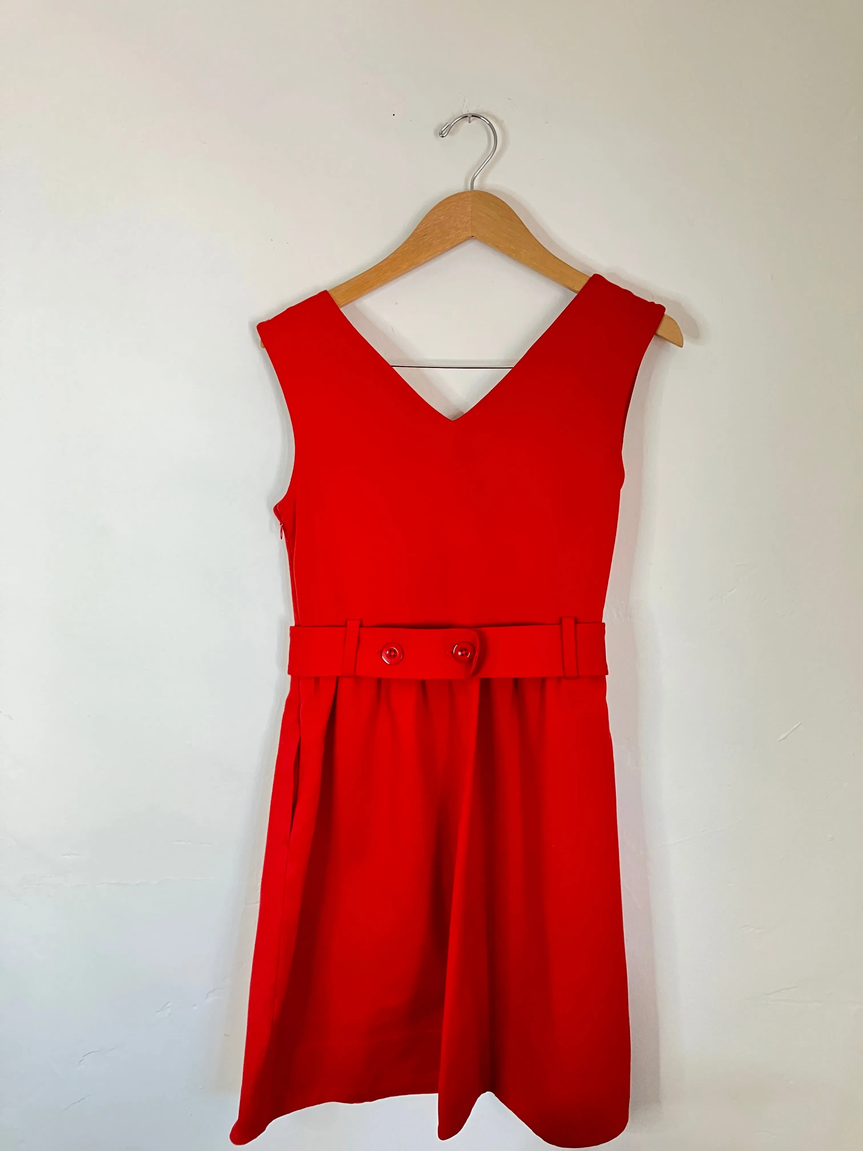 Marc Jacobs Blood Orange Sleeveless Dress