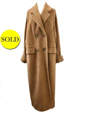 Max Mara Alpaca Coat Size 12